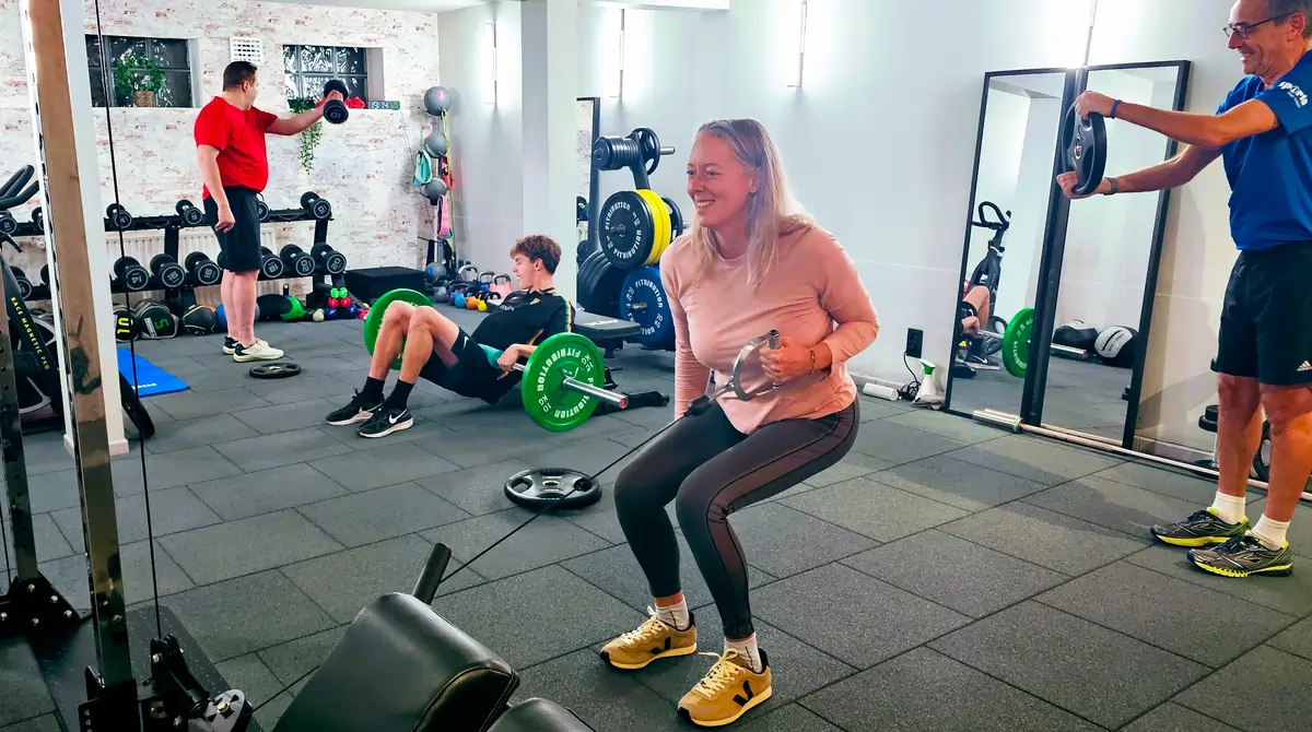 Sesión de entrenamiento en grupo reducido en Kortenberg